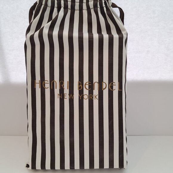 Henri Bendel West 57th Large Cosmetic Clutch Bag Pink NWT - Picture 2 of 11